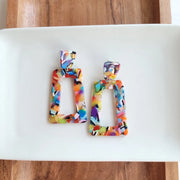 Avery Multi Colored Earrings