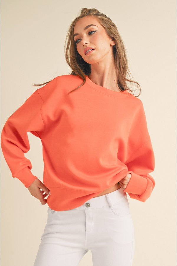 Orange Ultra Comfy Sweatshirt