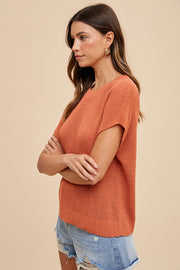 Clay Short Sleeve Sweater