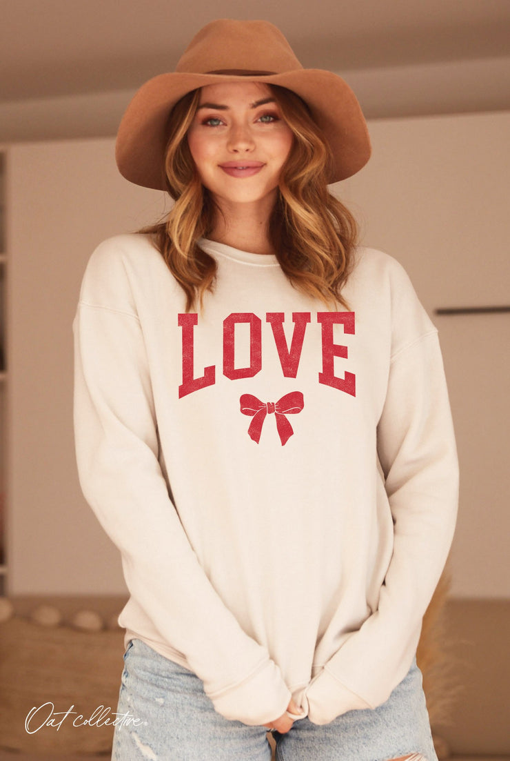 Love Bow Sweatshirt