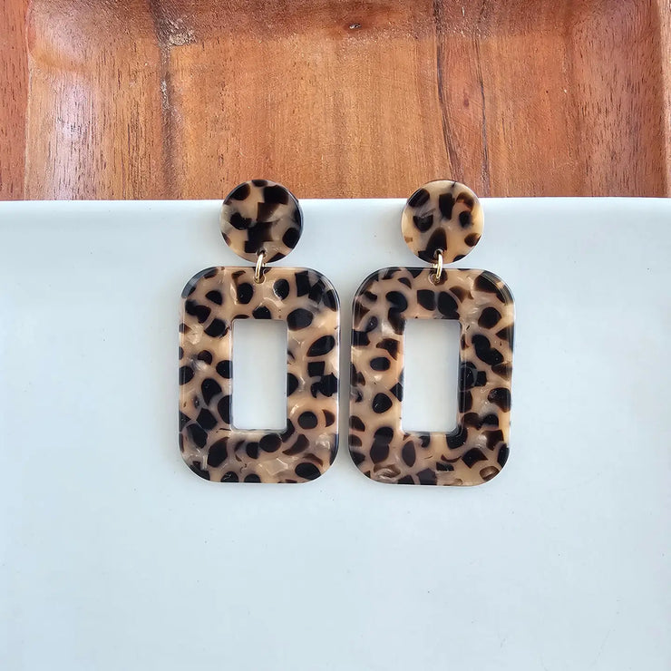 Cheetah Margot Earrings