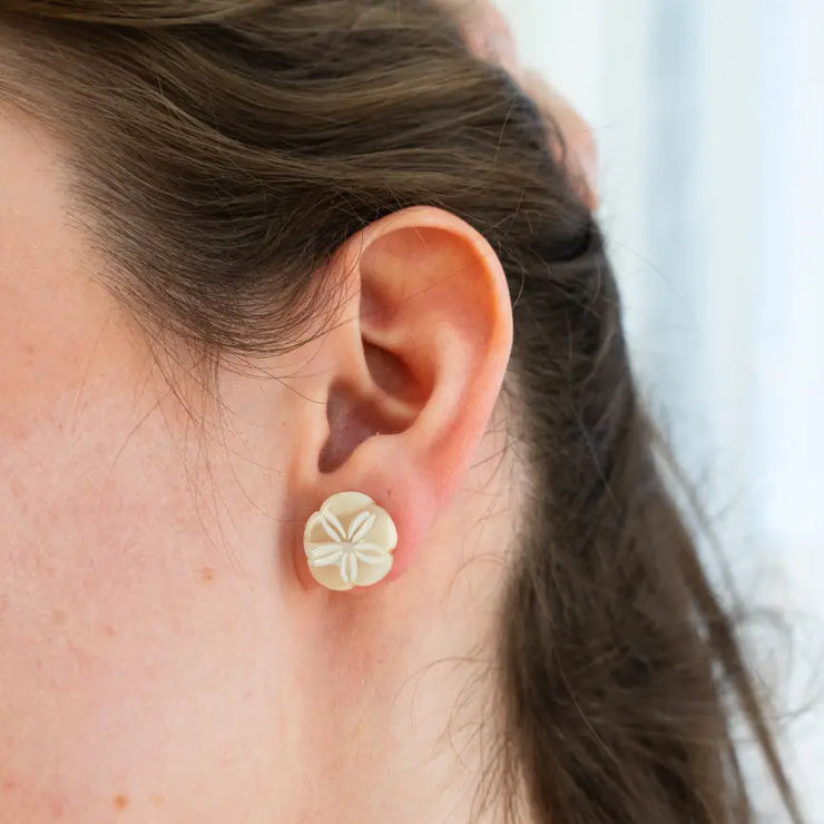 Sand Dollar Studs