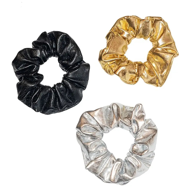 Metallic Scrunchies