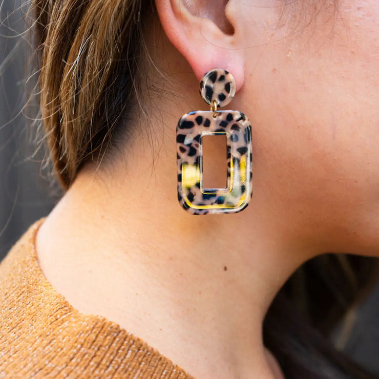 Cheetah Margot Earrings