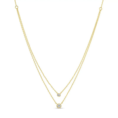 Layered Cubic Zirconium Necklace