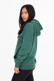 Green Fleece Hoodie