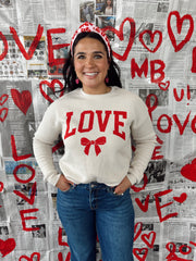 Love Bow Sweatshirt