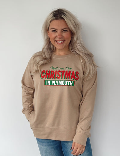 Nothing Like Christmas in Plymouth Sweatshirt