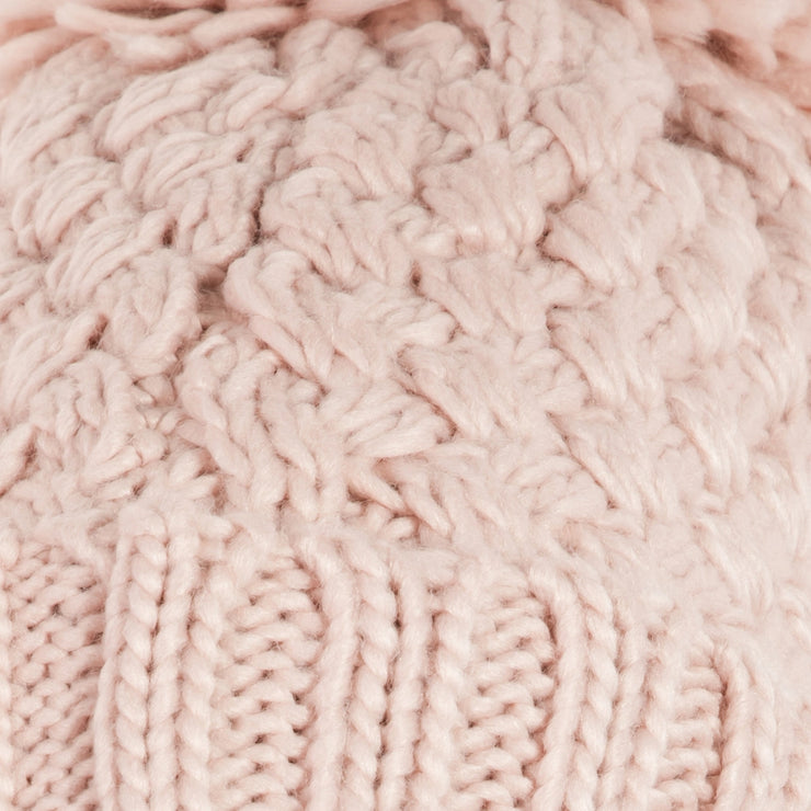 Blush Pom Pom Beanie