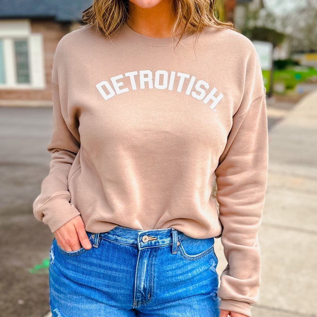 Detroitish tie 2025 dye sweatshirt